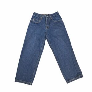 RARE Vintage Classic Pepe London Men 34x30 Wide Leg  Denim Blue Jean